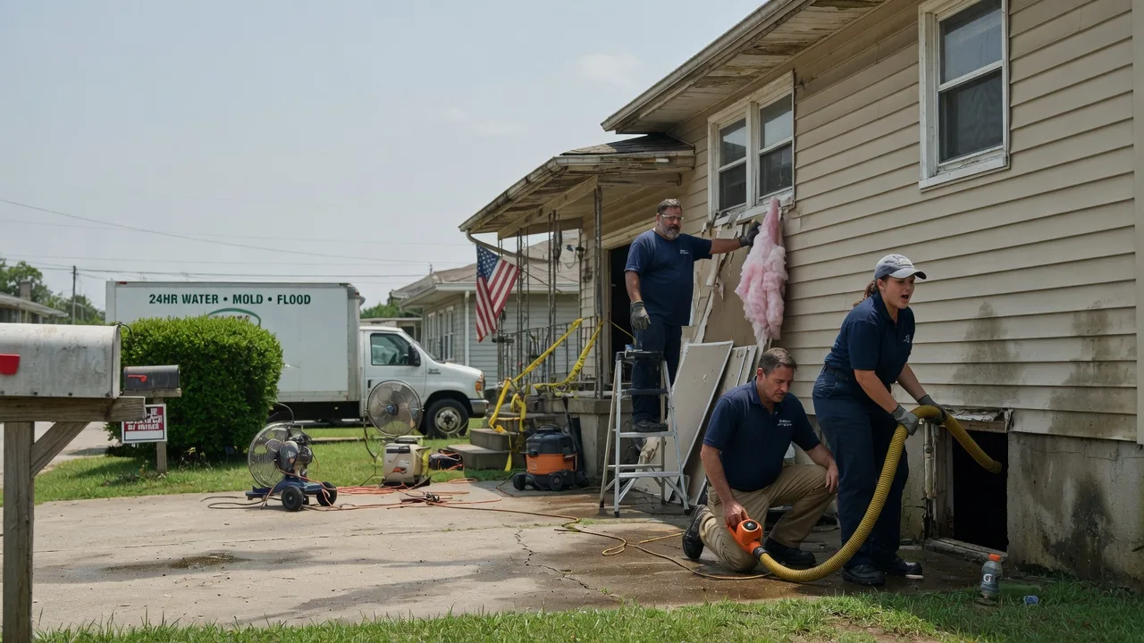 Water Damage Repair in Glade Hill, VA near me